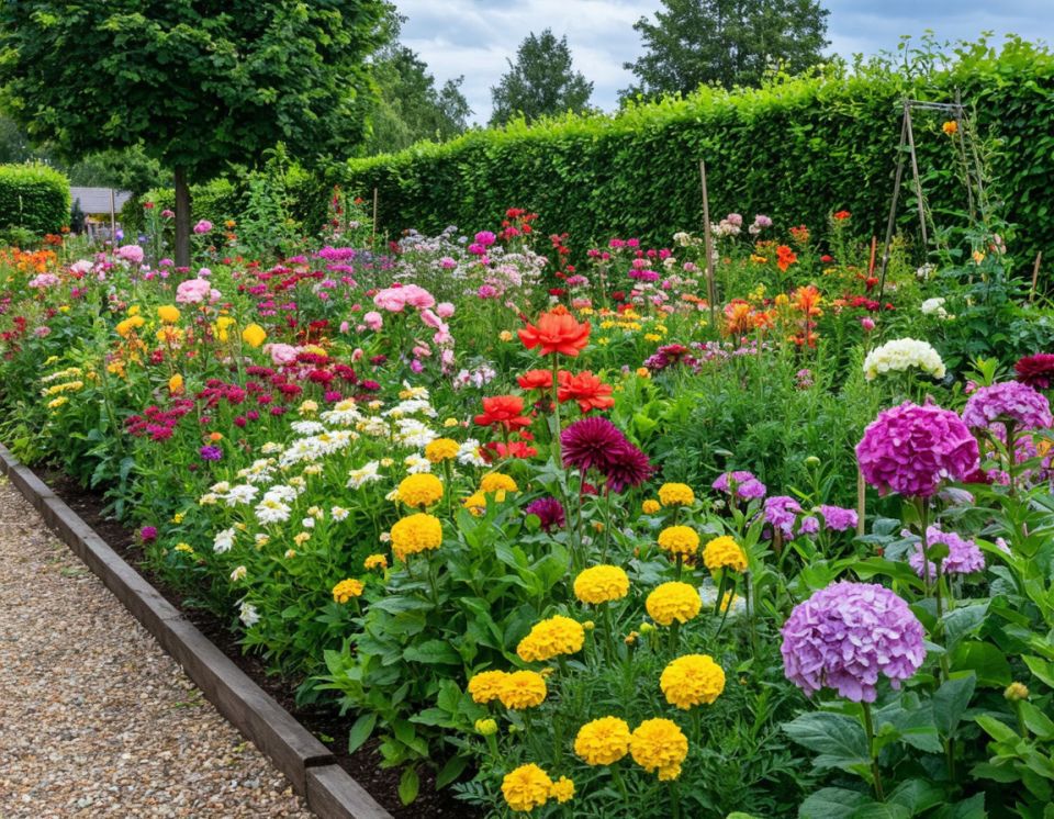 Как создать идеальный цветник: избегаем семи распространенных ошибок