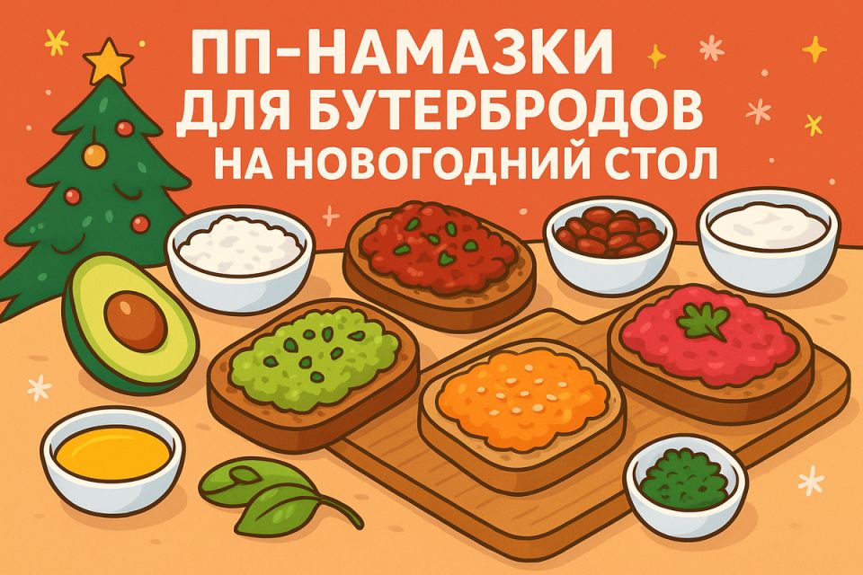 10 оригинальных пп-намазок для нового годового стола