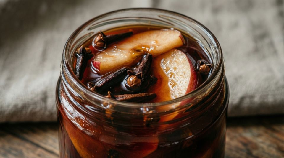 Яблочный маринад с гвоздикой: осень на вашем столе