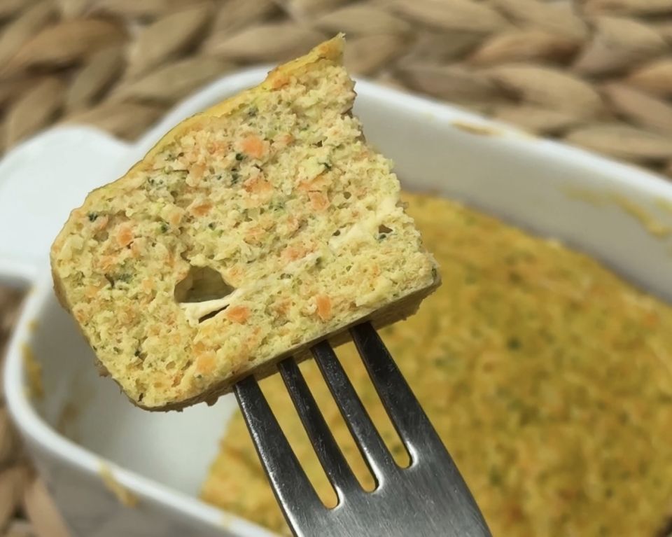 Нежная овощная запеканка с курицей для детского ужина