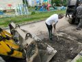 РЕМОНТ ПРОЕЗДОВ СТАРТОВАЛ НА «ОЛЬГОВКЕ»