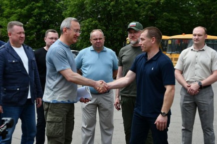 Губернатор Владислав Шапша вернулся из Первомайска