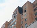 Пожар в девятиэтажке в центре Калуги