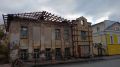 В Калуге начались работы в аварийном доме на улице Баумана