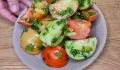 Невероятный салат из зелёных помидоров: быстро и вкусно!