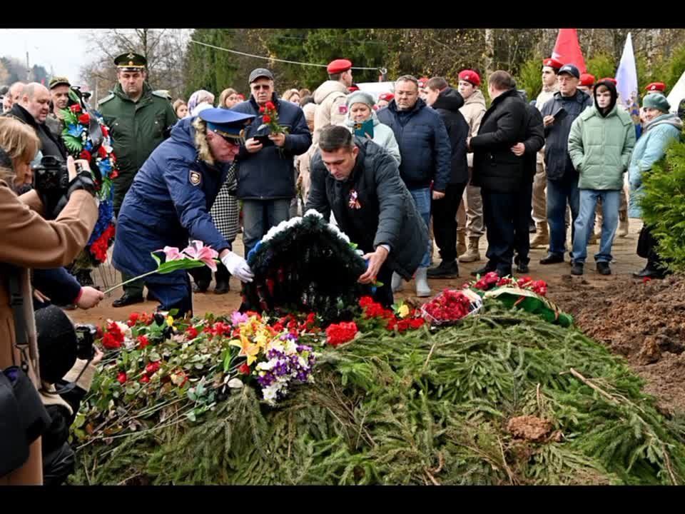 В Кудиново перезахоронили останки 106 бойцов Великой Отечественной