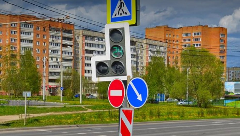 В Калуге поменяют режим работы светофора на Правом берегу