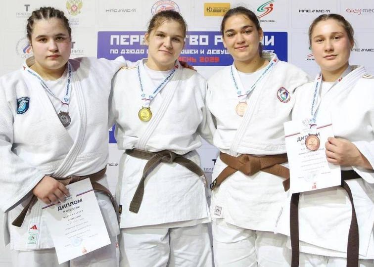 Калужанки выиграли медали на первенстве России по дзюдо
