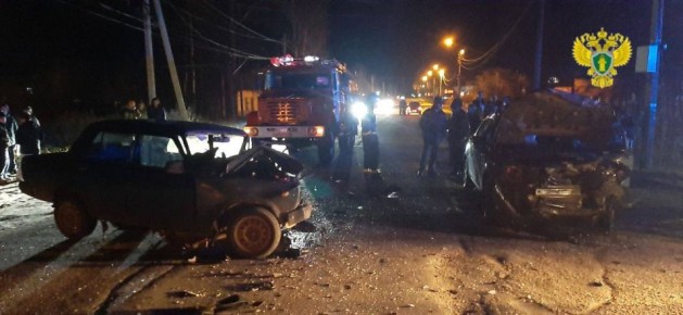 В Калужской области мужчина погиб в лобовом ДТП