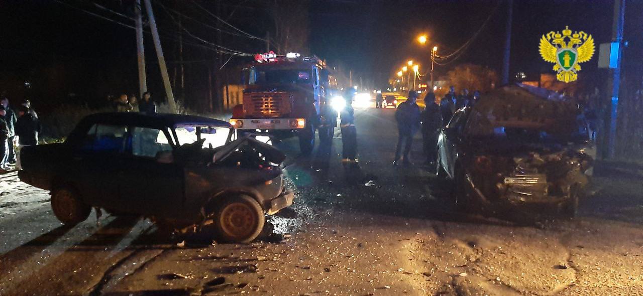 В Калужской области мужчина погиб в лобовом ДТП