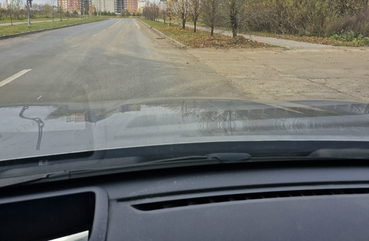 Калужанин попросил убрать грязь с дороги