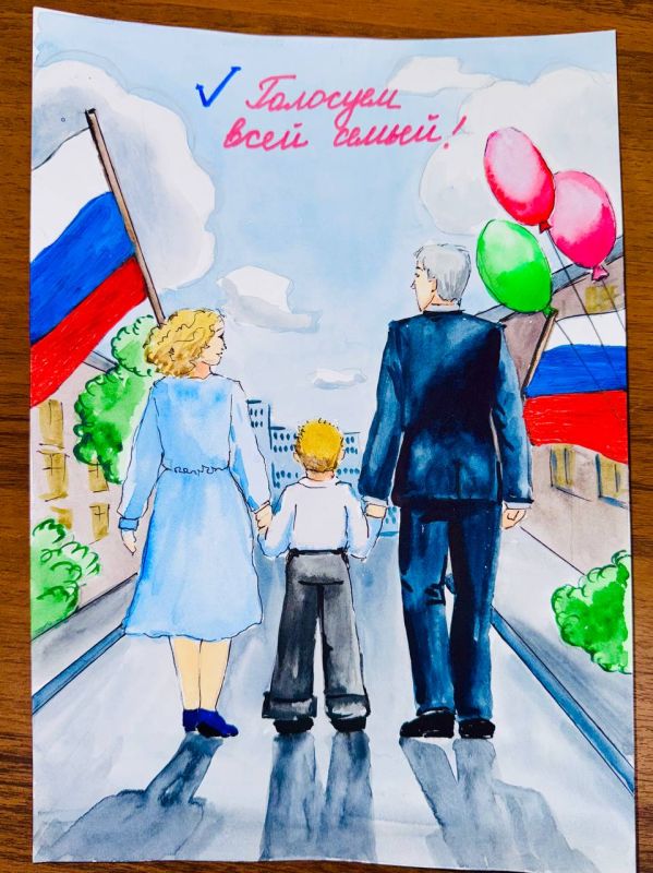 Конкурс рисунков «Я на выборы иду и родителей веду» завершился, итоги подведены!