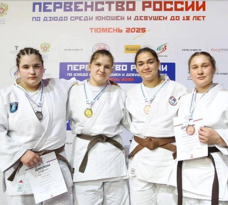 Калужские дзюдоистки завоевали медали первенства России
