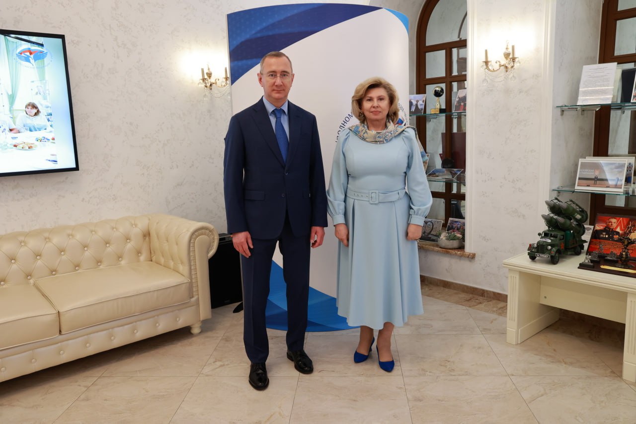 Татьяна Москалькова: Провела рабочую встречу с Губернатором Калужской области Владиславом Шапшой