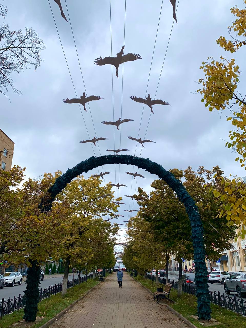 Первый день ноября в Калуге будет пасмурным, возможен небольшой дождь.Температура воздуха днем +8, ночью +5