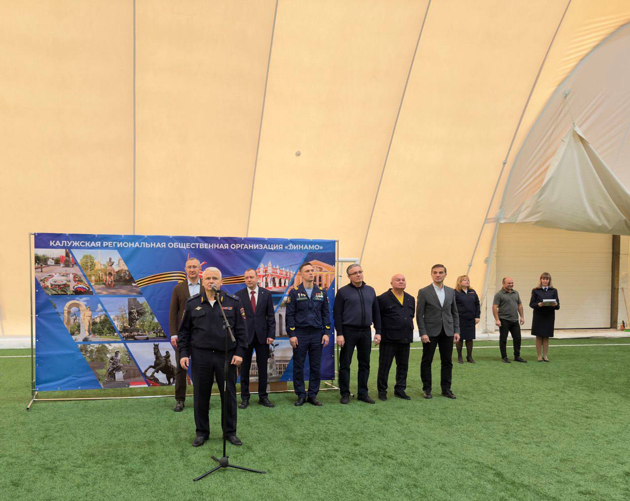 В Калуге прошел турнир по футболу «Служу Закону», посвященный Дню сотрудника органов внутренних дел Российской Федерации