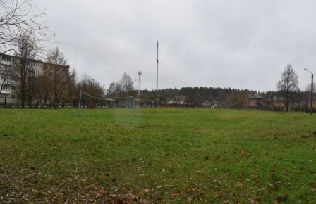 В Балабаново будущей весной откроется новое футбольное поле