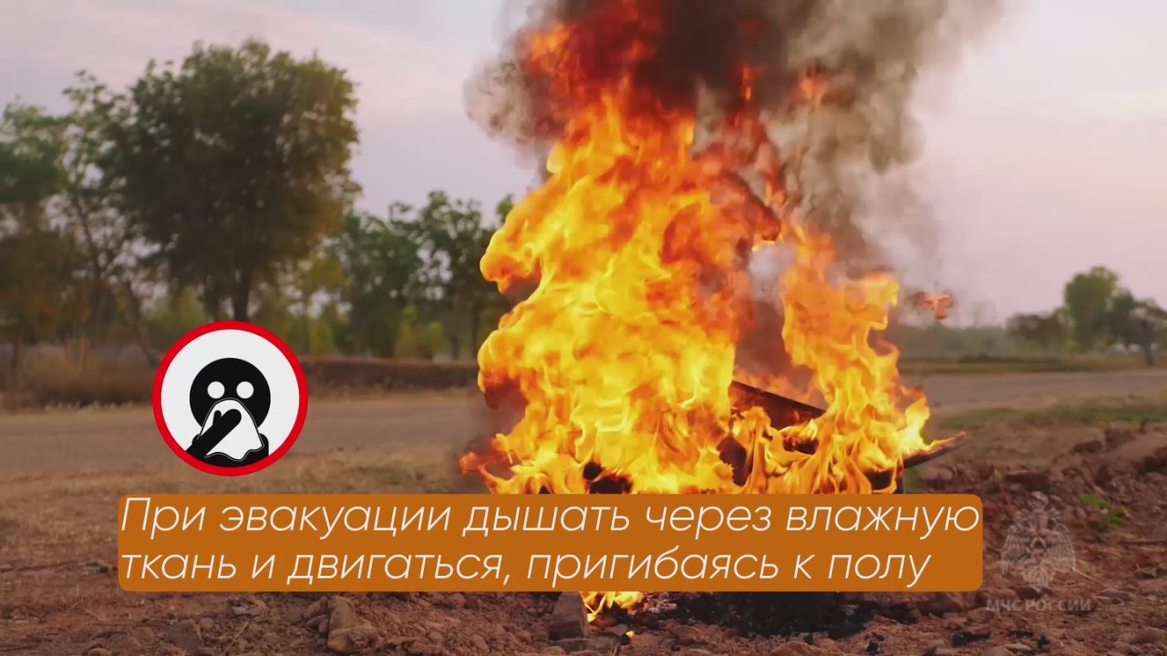 Обнаружили начало пожара? Главное — действовать быстро и без паники!