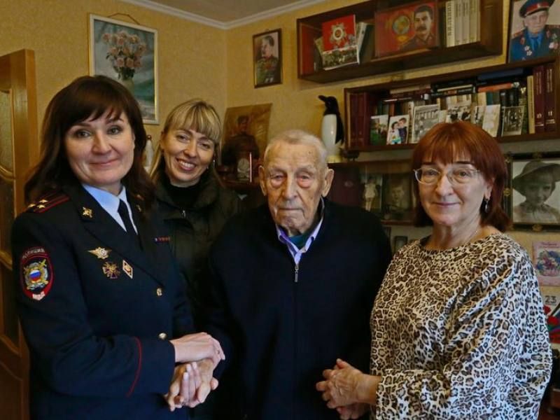 101 год исполнился ветерану войны из Калуги