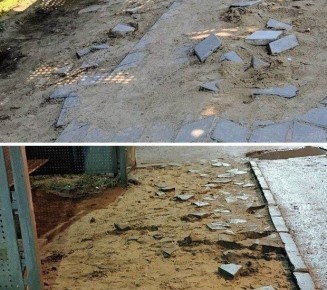 Калужанка пожаловалась на некачественный ремонт остановки