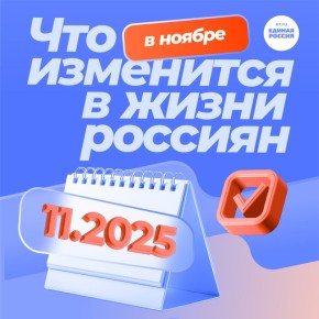 Новые законодательные инициативы: ноябрь 2025 года