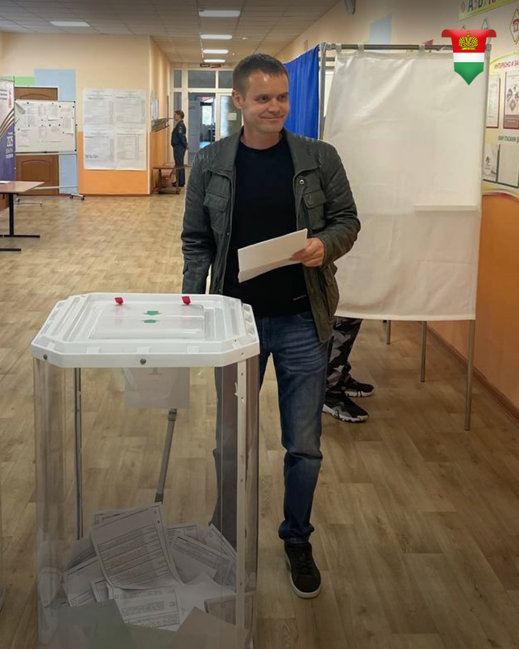 В Калужской области боец спецоперации стал депутатом В Калужской области боец спецоперации стал депутатом