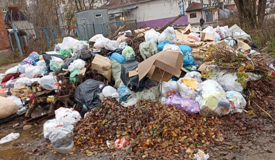 В Калуге ликвидируют несанкционированную свалку на Хрустальной В Калуге ликвидируют несанкционированную свалку на Хрустальной