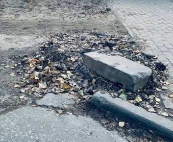 Калужанка попросила улучшить качество восстановительных работ на Георгиевской