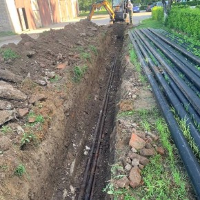 В Бабынино отремонтировали теплосети