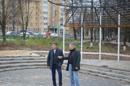 В Малоярославце благоустраивают сквер 1812 года