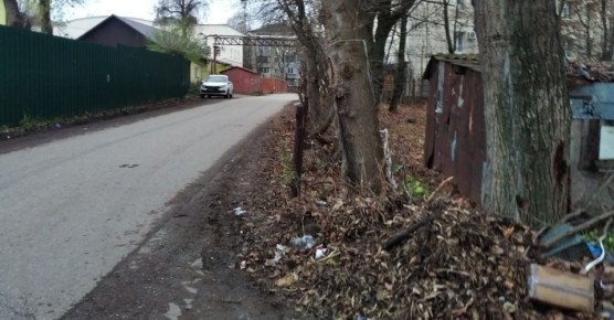 Калужанин попросил убрать сараи и обустроить тротуар