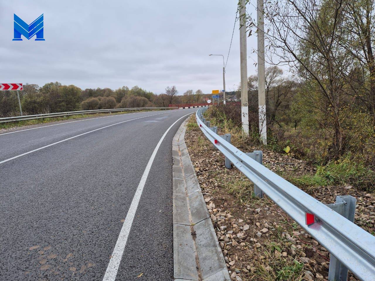В Калужской области отремонтировали 20-километровый участок дороги