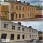 В Калуге ремонтируют дом на улице Баумана