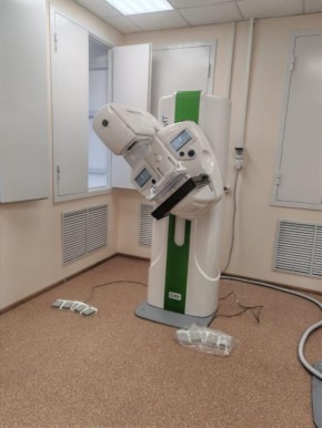 В Хвастовичах установили новый маммограф