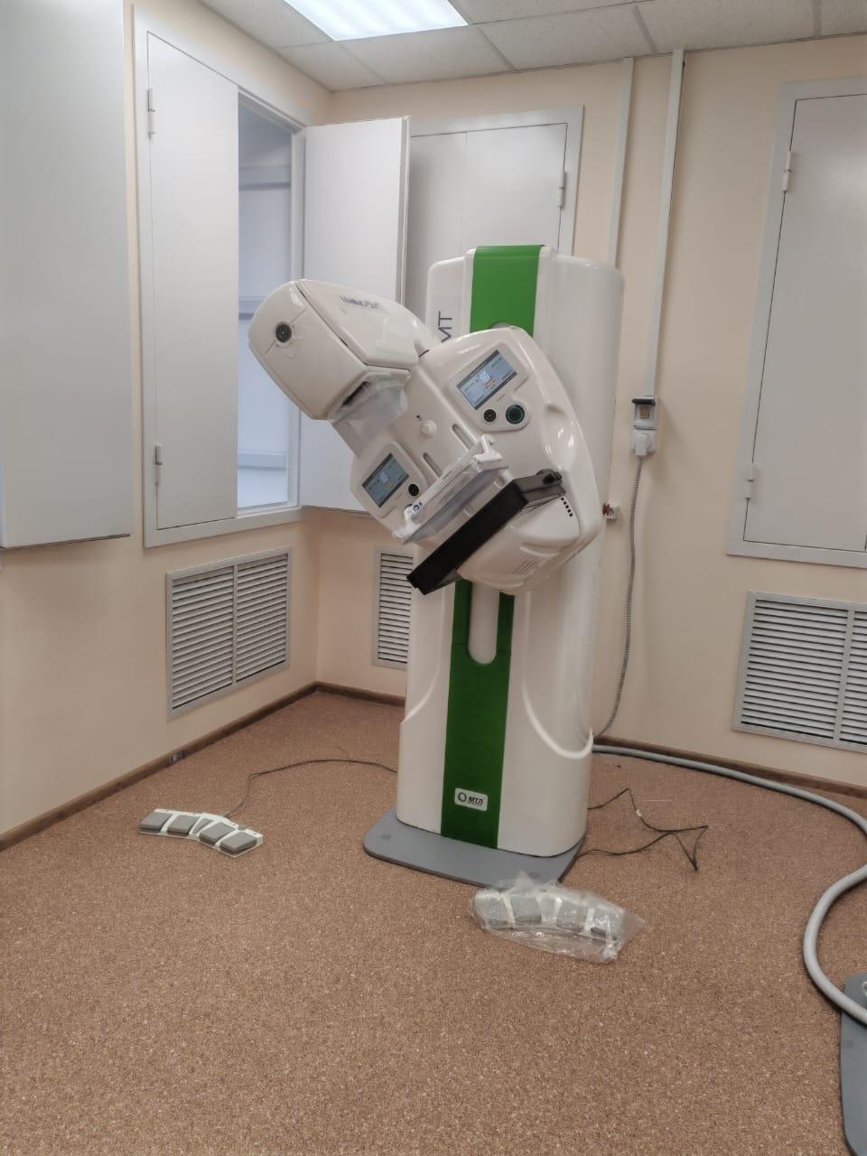 В Хвастовичах установили новый маммограф