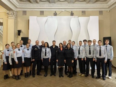 В Обнинске прошла профориентационная встреча школьников с представителями вуза МВД России