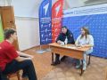 В преддверии профессионального праздника полицейские встретились с учащимися школы в Козельске
