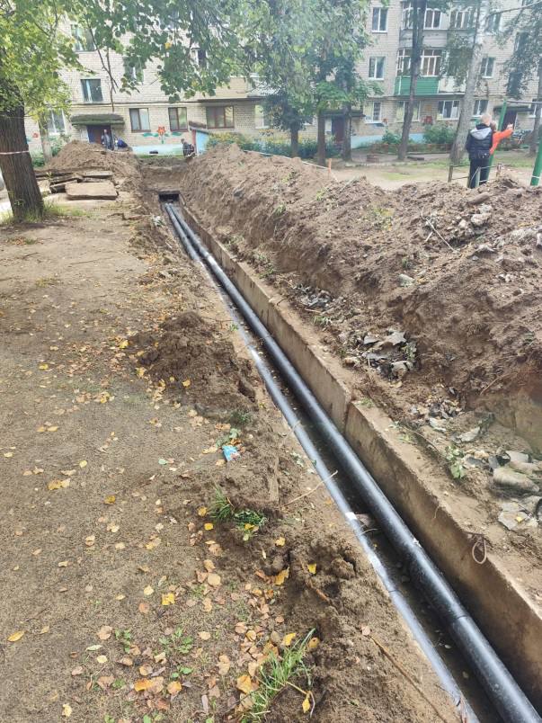 В Людиново завершили капремонт теплосетей