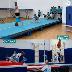 В Калуге открыли зал наземной подготовки прыгунов в воду