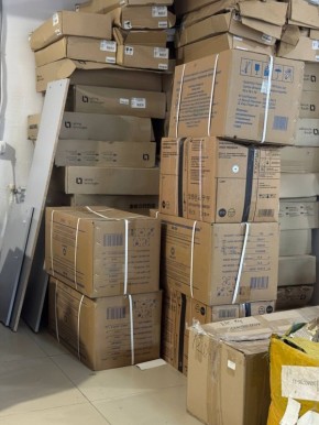 Дмитрий Денисов: Вместе с Фондом муниципального развития Калуги направили гуманитарный груз в госпиталь в Луганском направлении - партию медикаментов