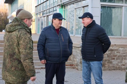 Председатель Законодательного Собрания Геннадий Новосельцев и депутат Юрий Соловьев посетили Белгородскую область с рабочим визитом