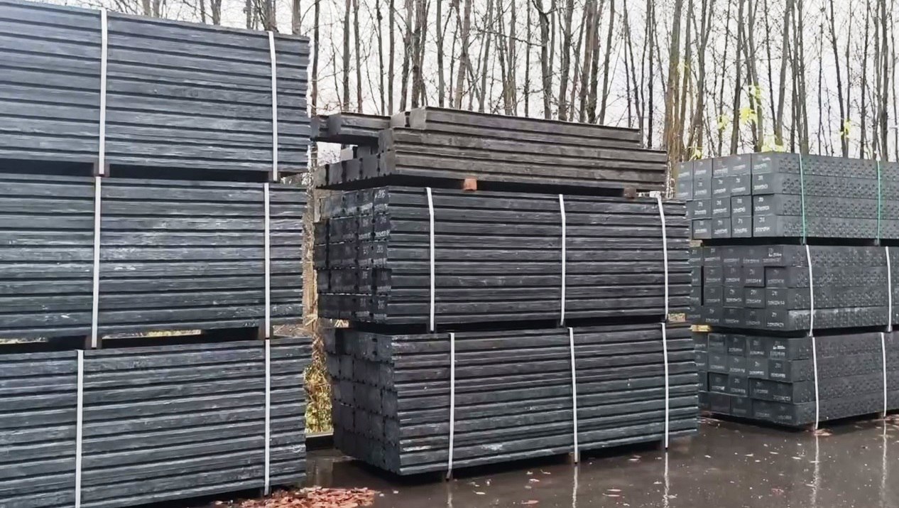 Калужское предприятие создает строительные материалы из пластика