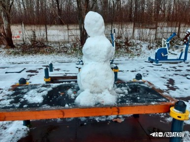 Калужане второй день лепят снеговиков