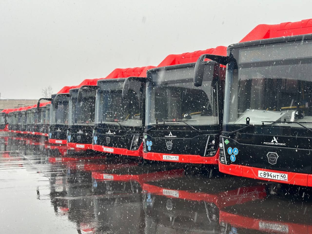 В Калуге новые автобусы поедут в один из районов