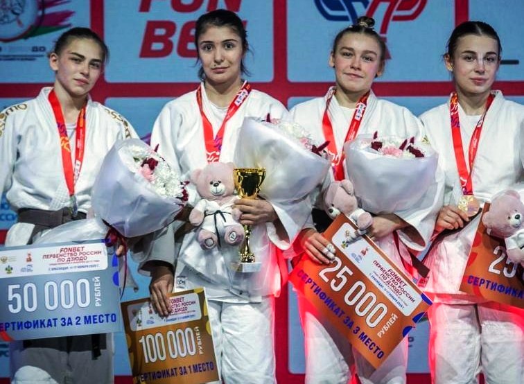 Дзюдоисты из Калужской области взяли золото и бронзу на первенстве страны