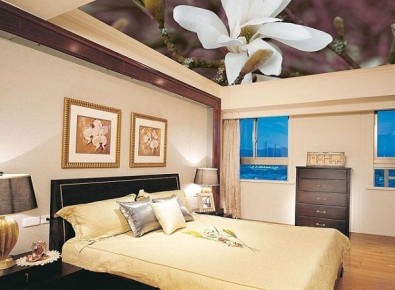 Натяжной потолок в спальне: создание уюта с изысканным вкусом