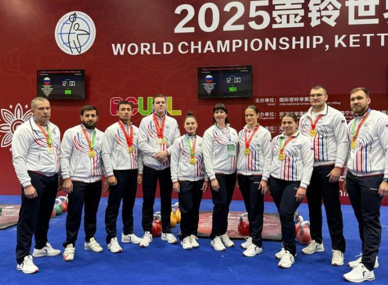 Калужские гиревики выиграли медали в Китае