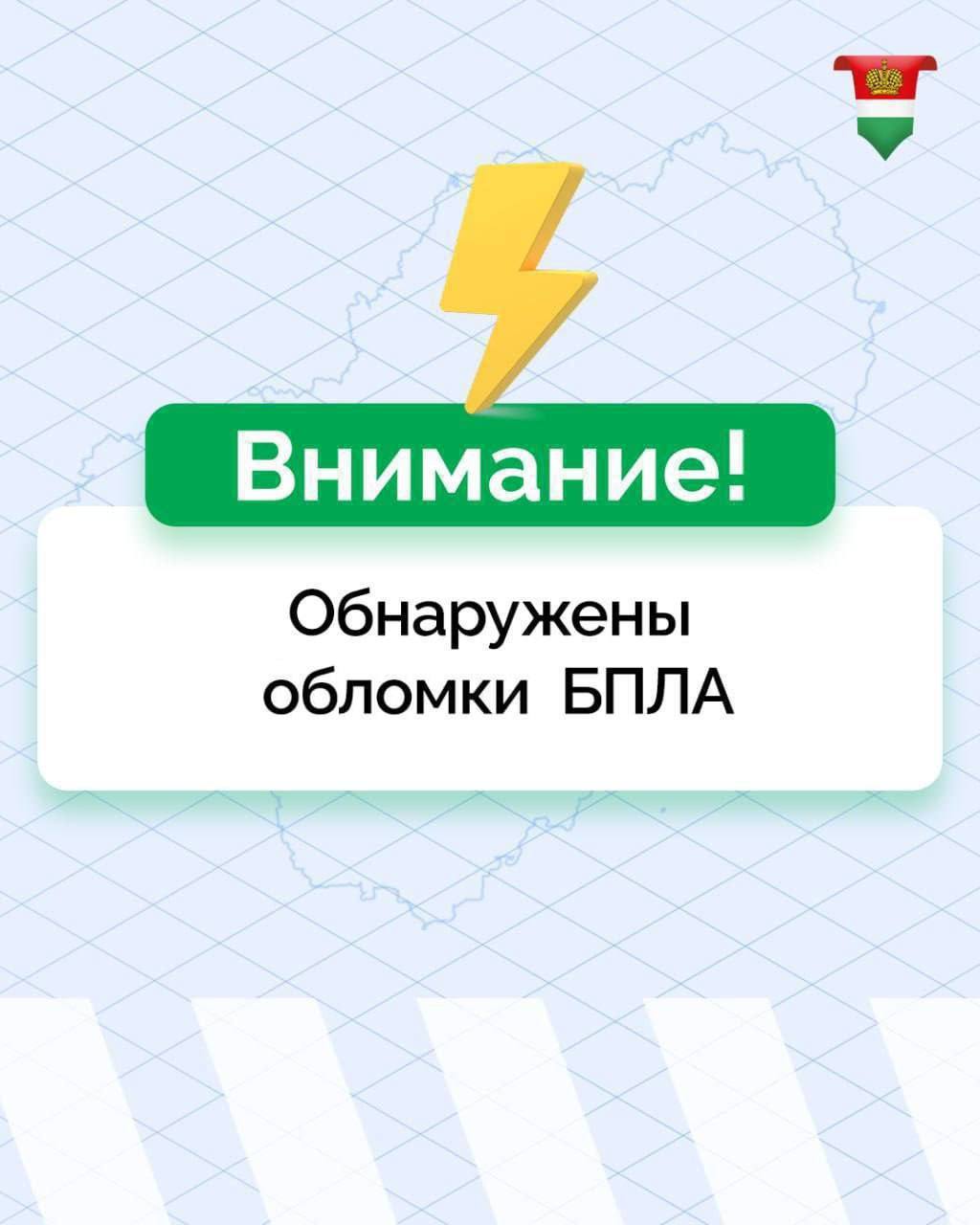 В Мещовском муниципальном округе обнаружены обломки двух БПЛА