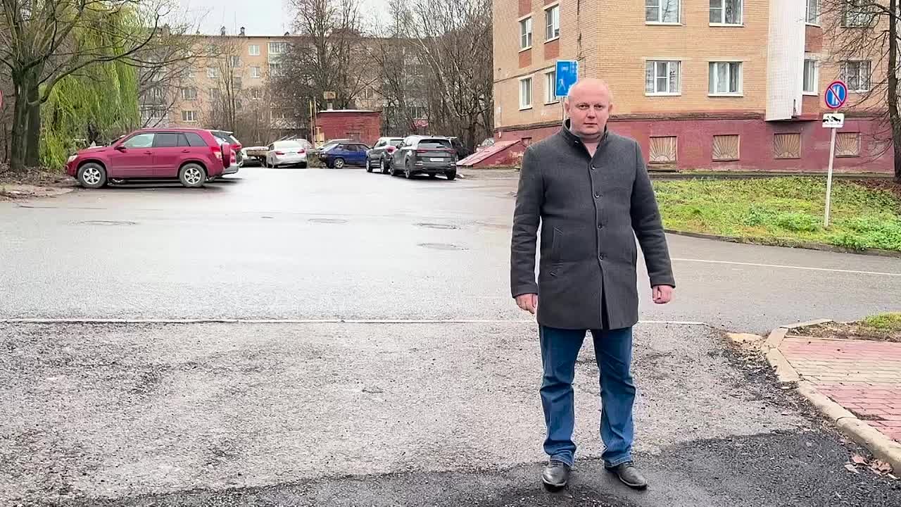 Отремонтирован межквартальный проезд в районе дома № 67/1 по улице Циолковского