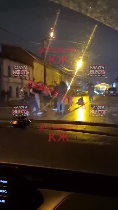 Массовая драка произошла в центре Калуги